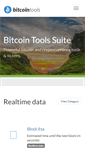 Mobile Screenshot of bitcointools.biz
